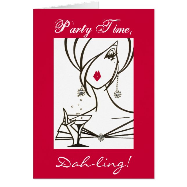 Party Time, Dah-ling! - Customised - Customised (Front)