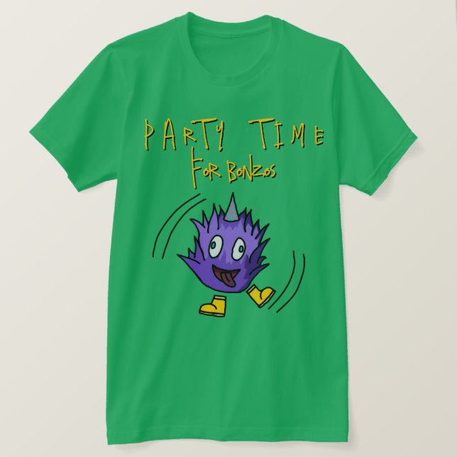 Party Time For Bonzos T-Shirt (Design Front)