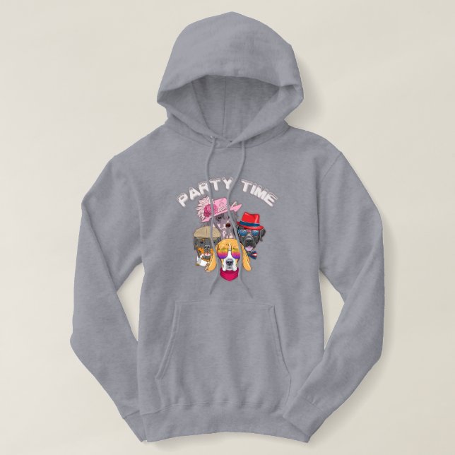 Party Time  Hoodie (Design Front)