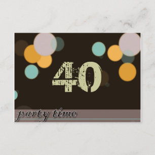 Party Time Invitation