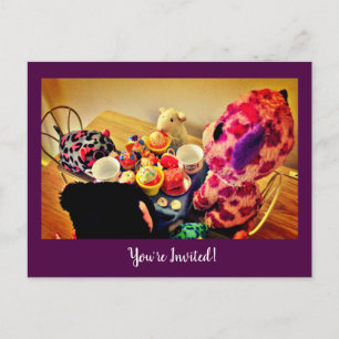 Party Time Invitation Postcard