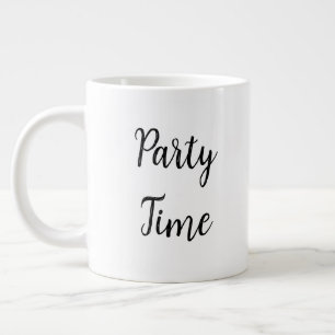 Party time large coffee mug