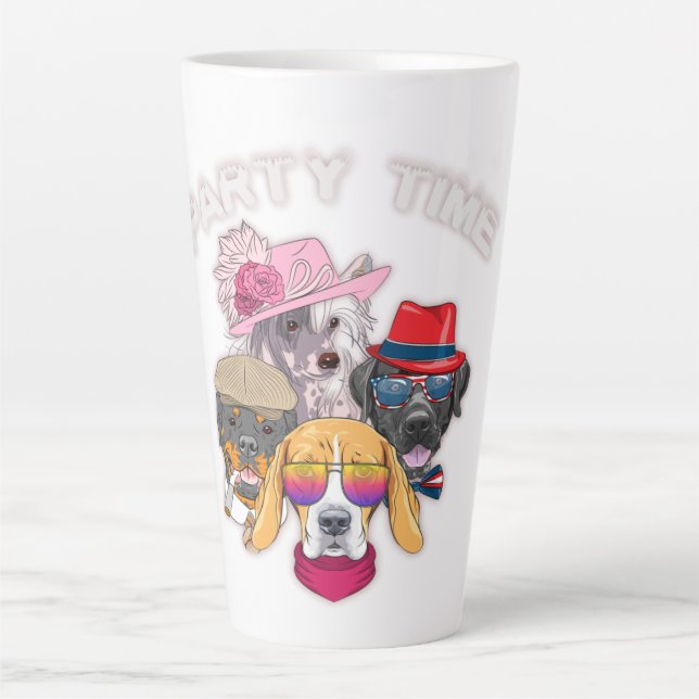 Party Time Latte Mug (Front)