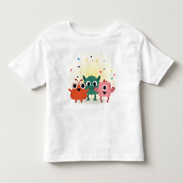 Party time toddler T-Shirt (Front)