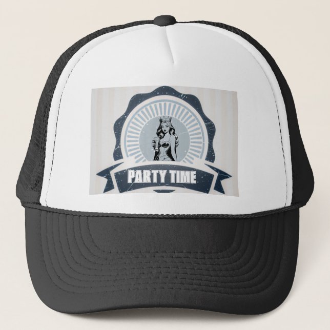 PARTY TIME TRUCKER HAT (Front)