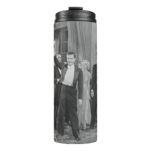 PARTY TIMEparty, vintage, retro, celebrate, drink, Thermal Tumbler