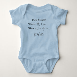 Party Tonight baby Bodysuit