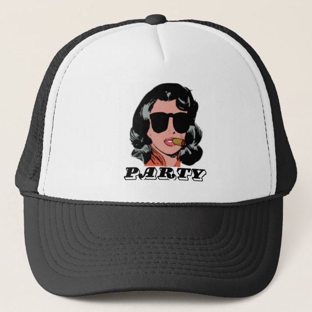 Party Trucker Hat (Front)