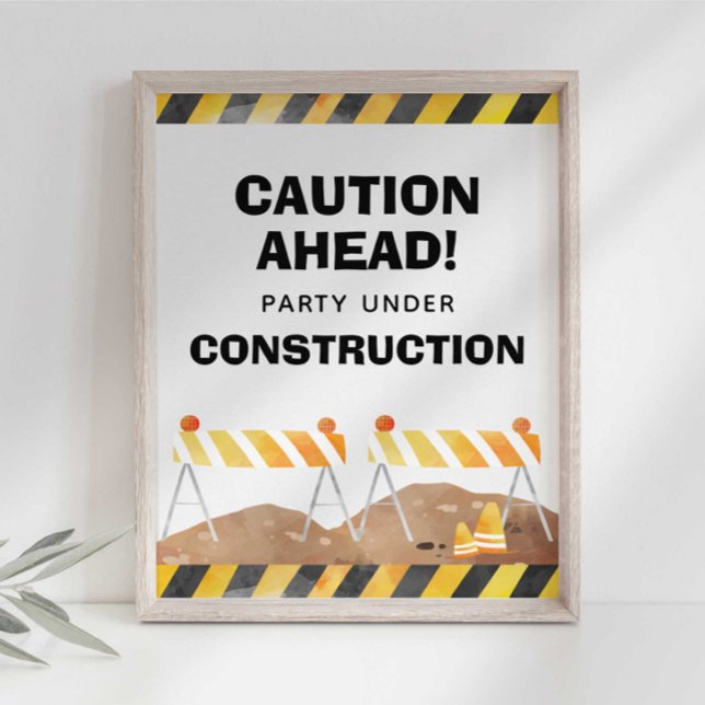 Party Under Construction Sign (Creator Uploaded)