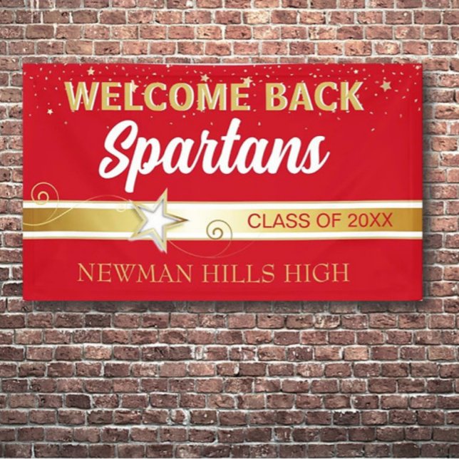 Party!! Welcome Back Class Reunion Banner (Creator Uploaded)