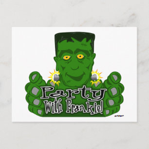 Party With Frankie! Postcard