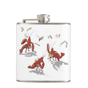 Partydads Crawfish Hip Flask