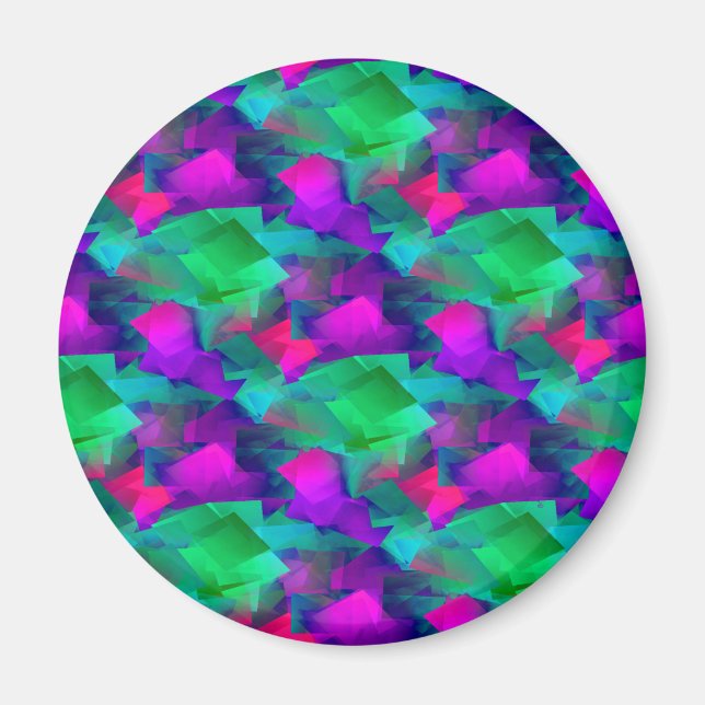 Partyin' Cubes... Magnet (Front)