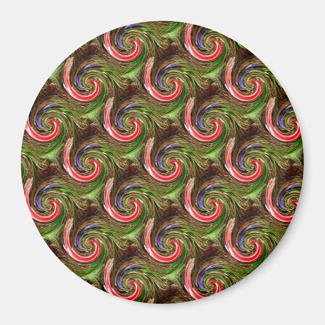 Partyin' Peacocks... Magnet (Front)