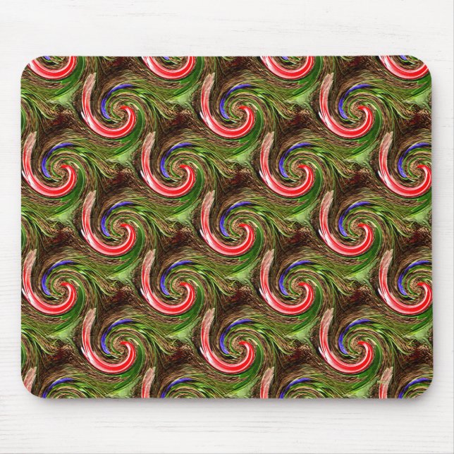 Partyin' Peacocks.... Mouse Pad (Front)