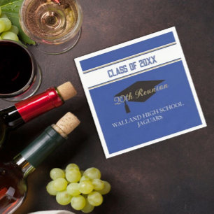 Partytime! CUSTOM Class Reunion Napkins