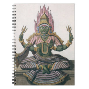 Parvati, from 'Voyage aux Indes et a la Chine' by Notebook