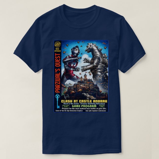 Parzivals Quest T-Shirt (Design Front)