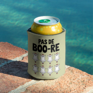 Pas de Boo-re Ballerina Ghost Halloween Spooky Can Cooler