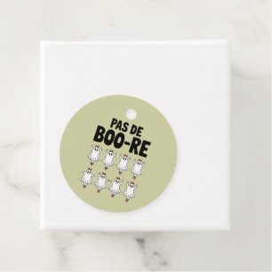 Pas de Boo-re Ballerina Ghost Halloween Spooky Favour Tags