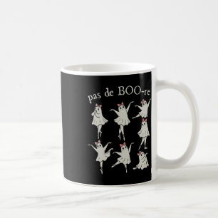 Pas De Boo-re Ballerina Ghost Halloween Spooky Sea Coffee Mug