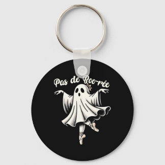 Pas De Boo-rée Ballet Dancer Ghost Dance Teacher H Key Ring