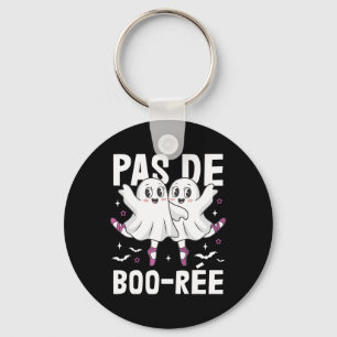 Pas De Boo-rée Ballet Dancing Ghost Ballerina Hall Key Ring