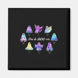Pas De Boo-rée Funny Ballet Ghosts Dance Halloween Magnet