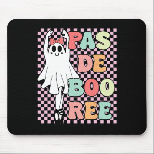 Pas De Boo-ree Funny Vintage Retro Style 70s 80s H Mouse Pad