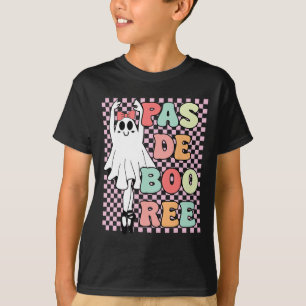 Pas De Boo-ree Funny Vintage Retro Style 70s 80s H T-Shirt