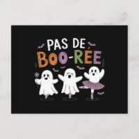 Pas de BOO-ree Ghost Ballet Dancer Teacher 