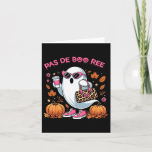 Pas De Boo Ree Halloween Spooky  Card