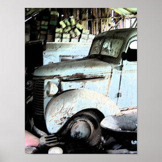 Pa's Truck Poster