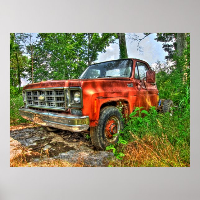 Pa's Truck Poster (Front)