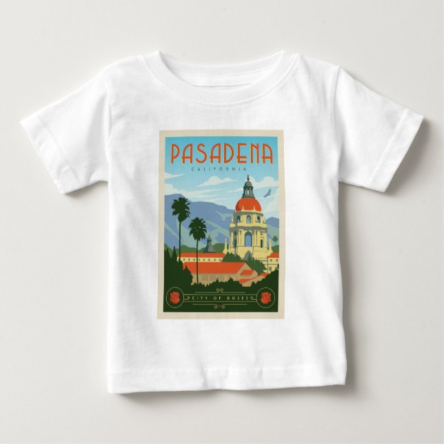 Pasadena, CA Baby T-Shirt (Front)