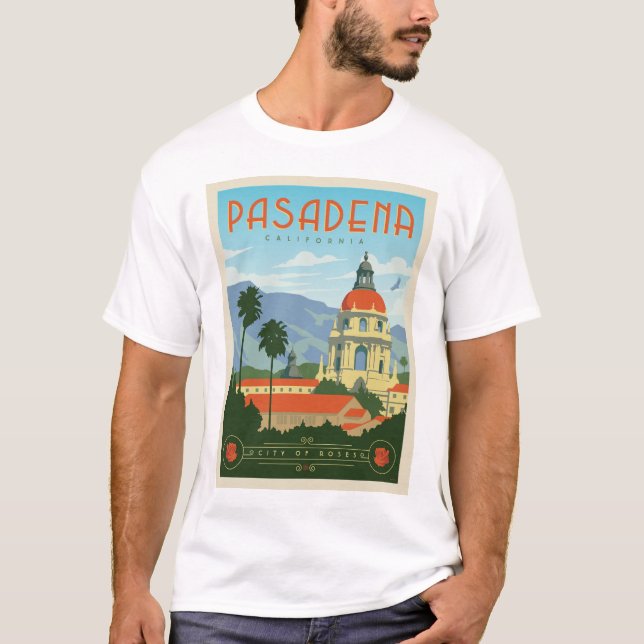 Pasadena, CA T-Shirt (Front)