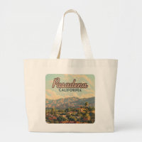 Pasadena Los Angeles California Mountains Vintage