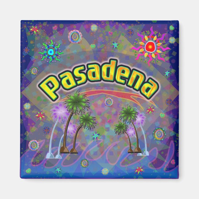 Pasadena Noble Voyage  Magnet (Front)
