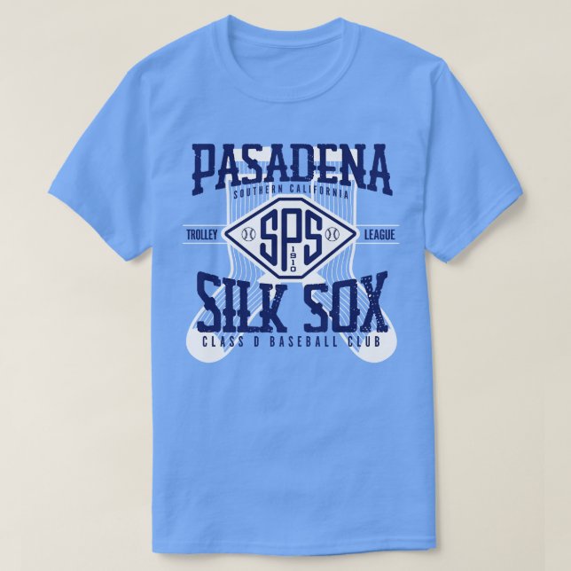 Pasadena Silk Sox T-Shirt (Design Front)
