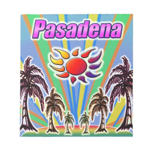 Pasadena Summer Love Notepad