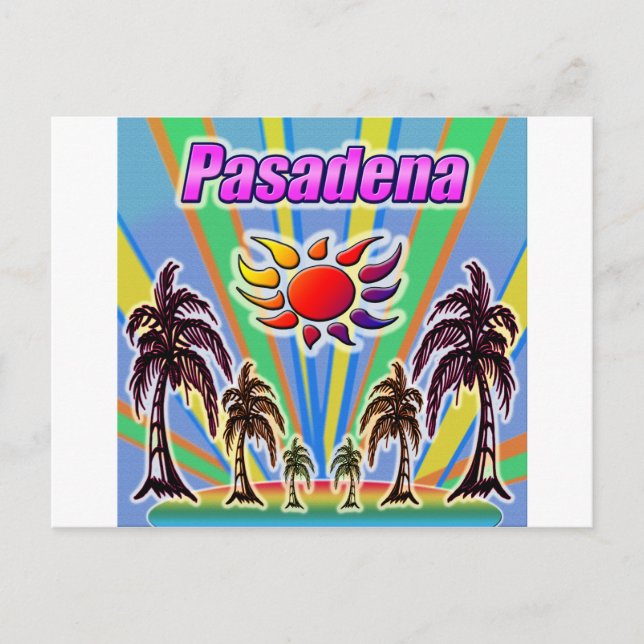 Pasadena Summer Love Postcard (Front)
