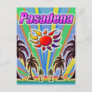Pasadena Summer Love Postcard