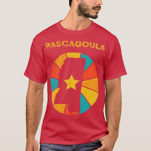 Pascagoula Mississippi Vintage Distressed Souvenir T-Shirt