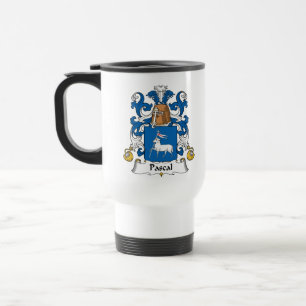 Pascal Family Crest Travel Mug