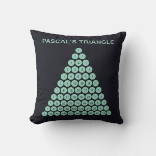 Pascal's Triangle Cushion