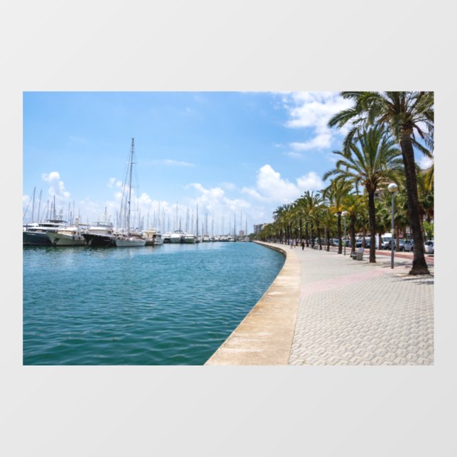 Paseo maritimo - Palma de Mallorca, Spain (Sheet)