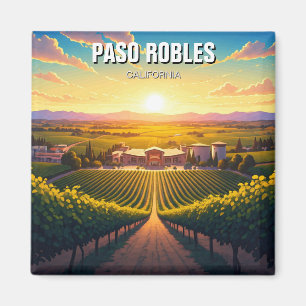 Paso Robles California Central Coast Magnet