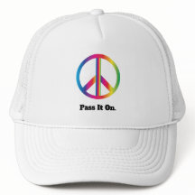 Pass It On | Colourful Peace Sign | 