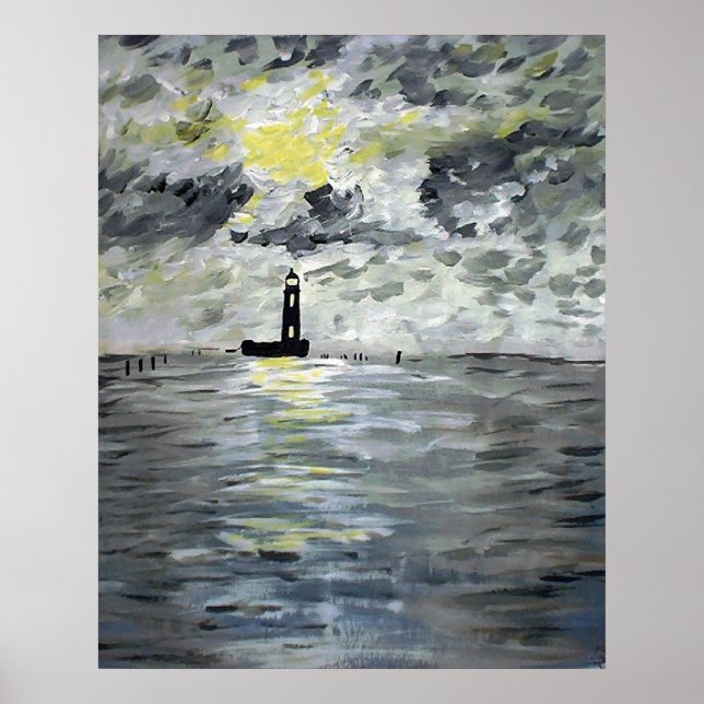 Pass Manchac Lighthouse Poster (Front)