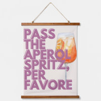 Pass the Aperol Spritz Print | Italian Cocktail